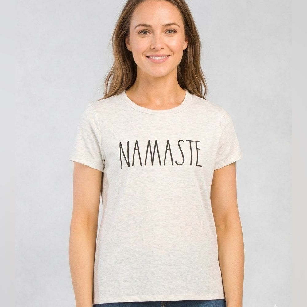 Rae Dunn Namaste Tshirt XS